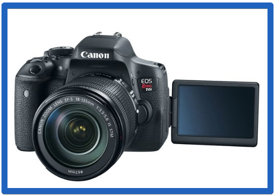 The Best DSLR Cameras For Beginners -EOS Rebel T6i EF-S 
