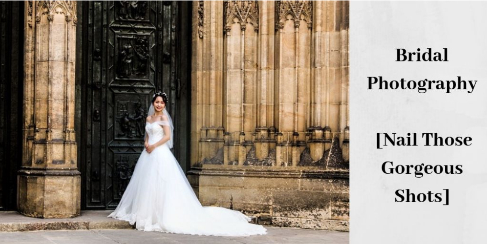 Bridal Photography - Beautiful Bride By Columns 