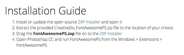 Font Awesome Installation Guide