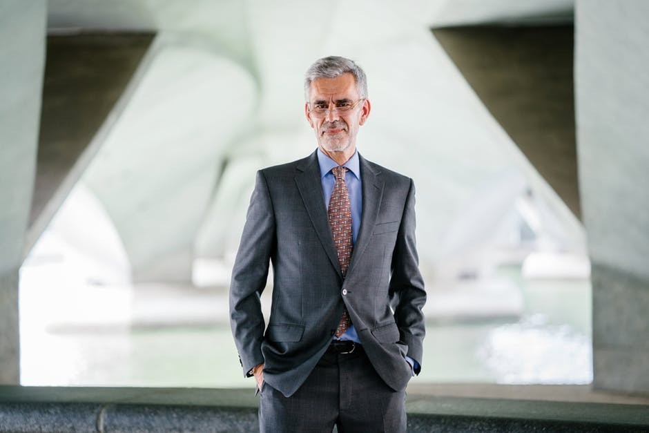 man in suit being photographed