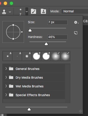 The Clone Stamp Tool - Brushes 
