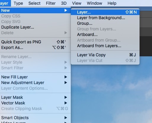 The Clone Stamp Tool - New Layer
