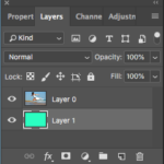 dragging layers in photoshop