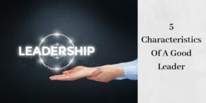 leadership logo in man's hand