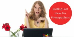 woman with finger in the air