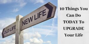 sign that says old life, new life